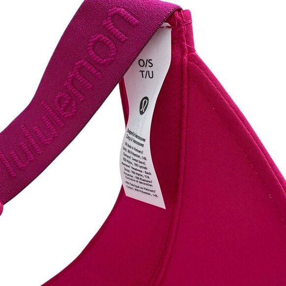 Lululemon Womens Fast Paced Wide Band Running Visor Passionate main image 7
